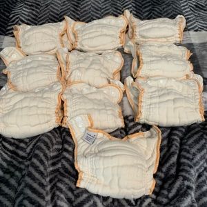 Cloth-eez Workhorse Cloth Diapers with snaps